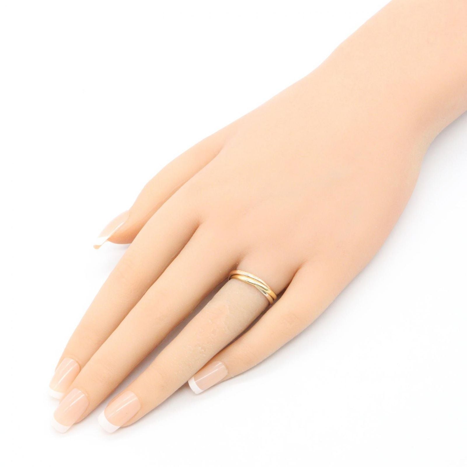 Cartier Ring Trinity SM 18k White Gold — view 6