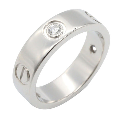 Cartier Ring Love 18k White Gold Diamond