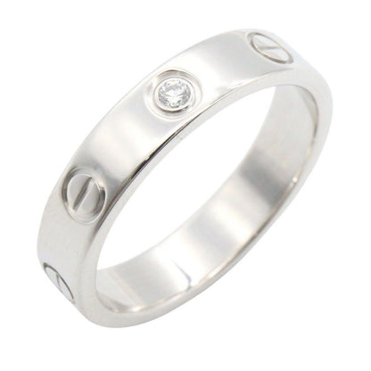Cartier Ring Mini Love 18k White Gold Diamond