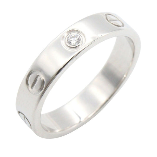 Cartier Ring Mini Love 18k White Gold Diamond