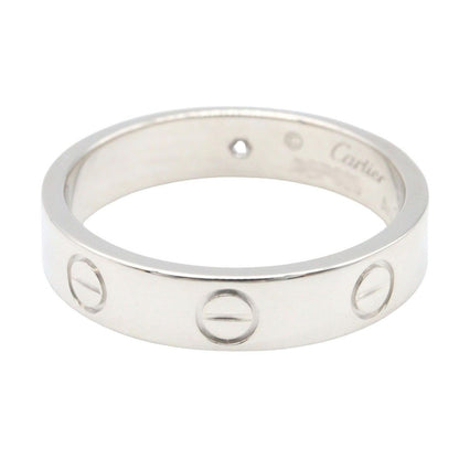 Cartier Ring Mini Love 18k White Gold Diamond — view 3