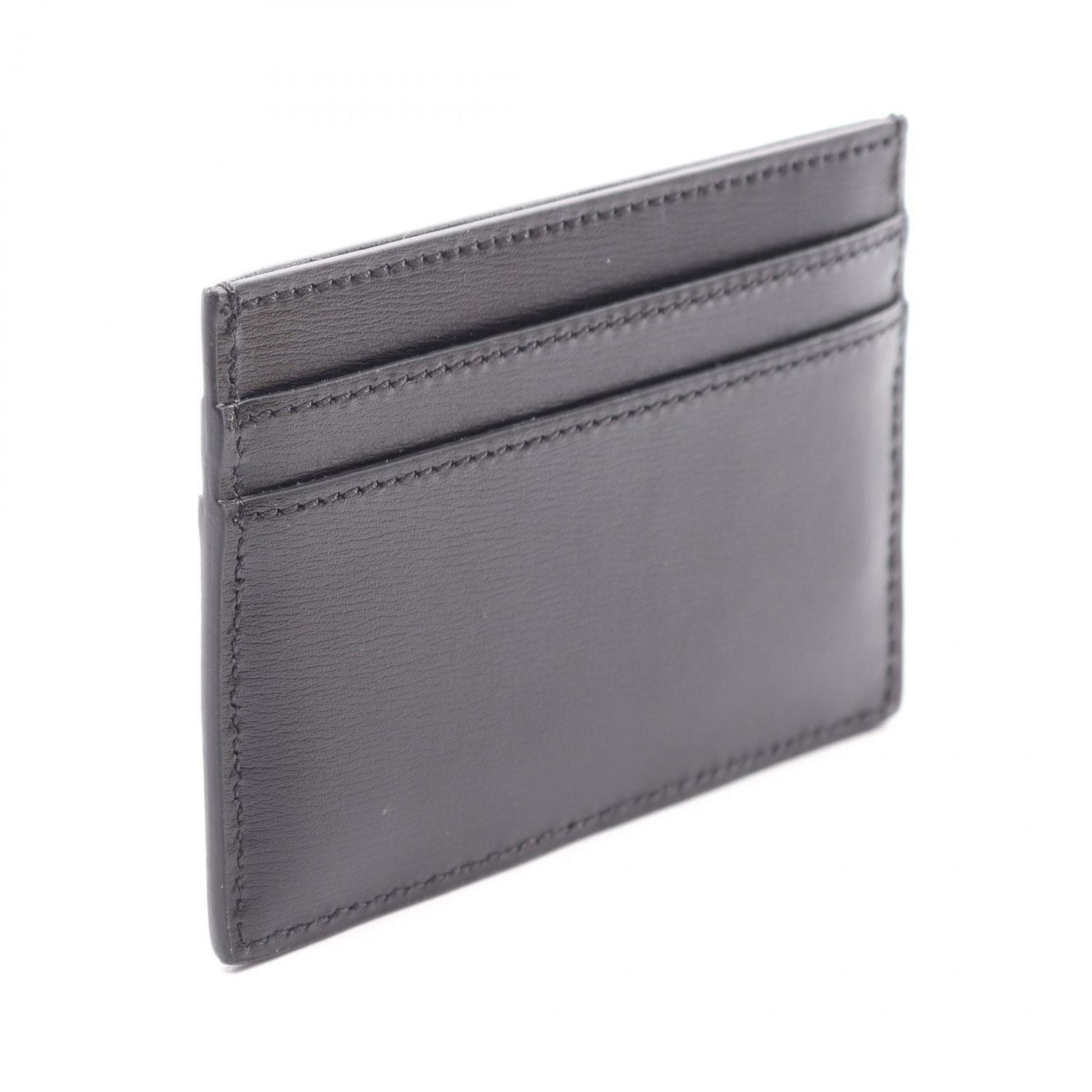 Fendi Card Case FF Squared Black Leather — view 2