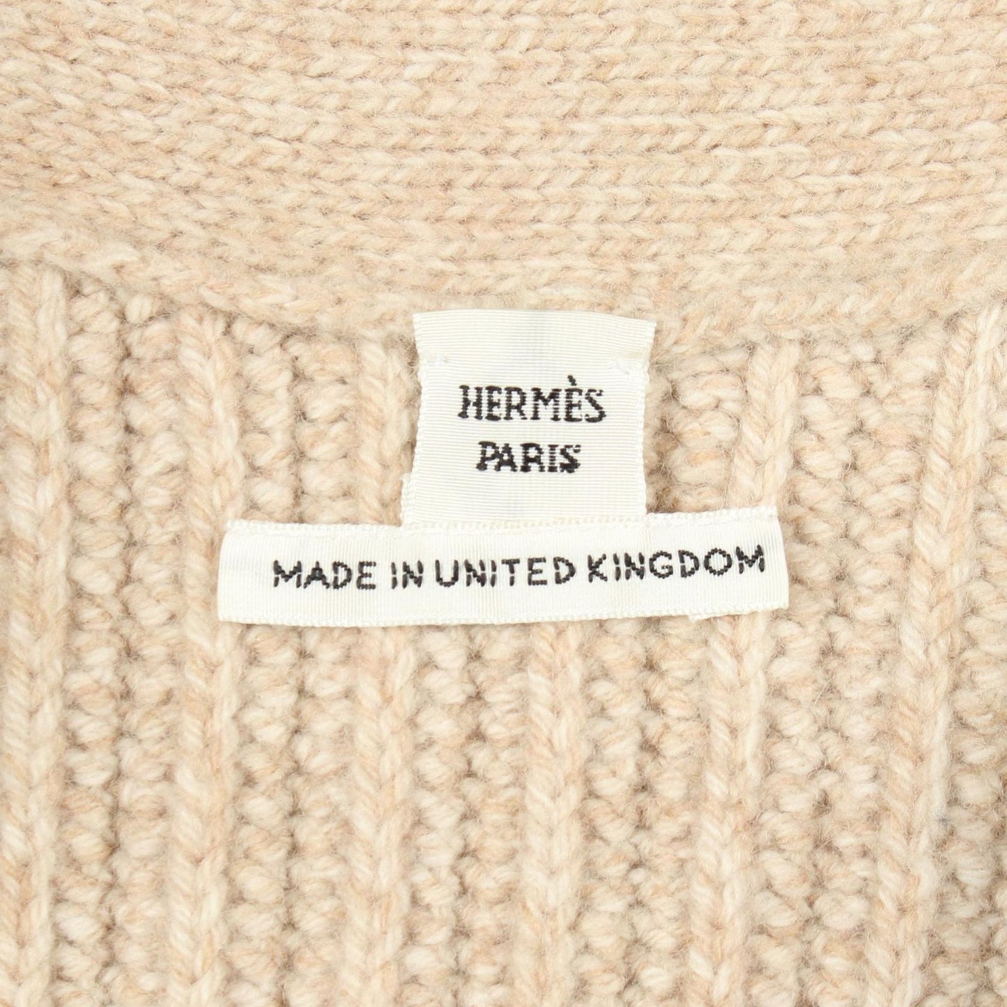 Hermes Cardigan Medallion Wool — view 3