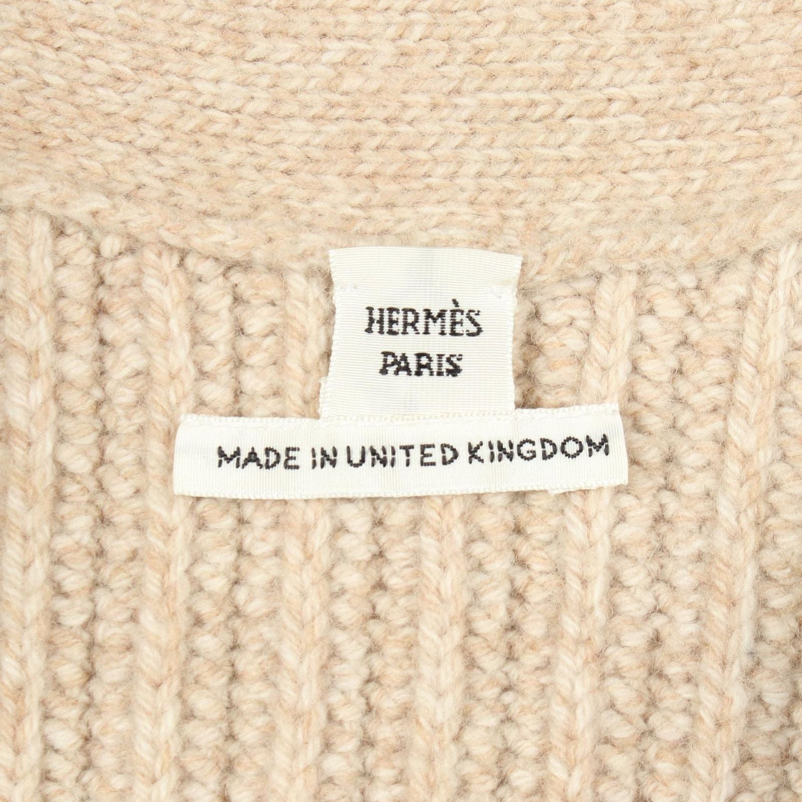Hermes Cardigan Medallion Wool — view 3