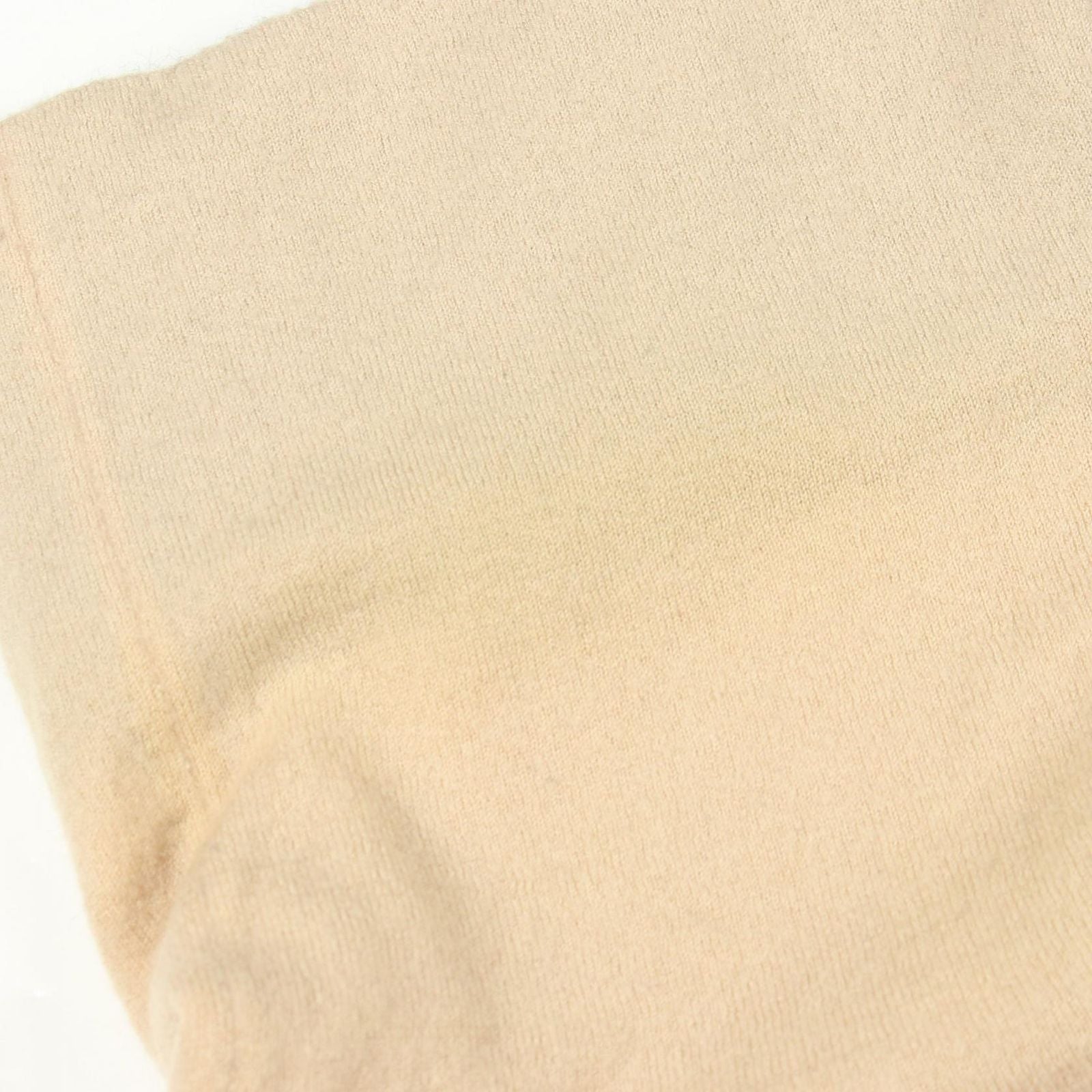 Chanel Knit le Make Up de Turtleneck Beige Cashmere Sweater — view 5