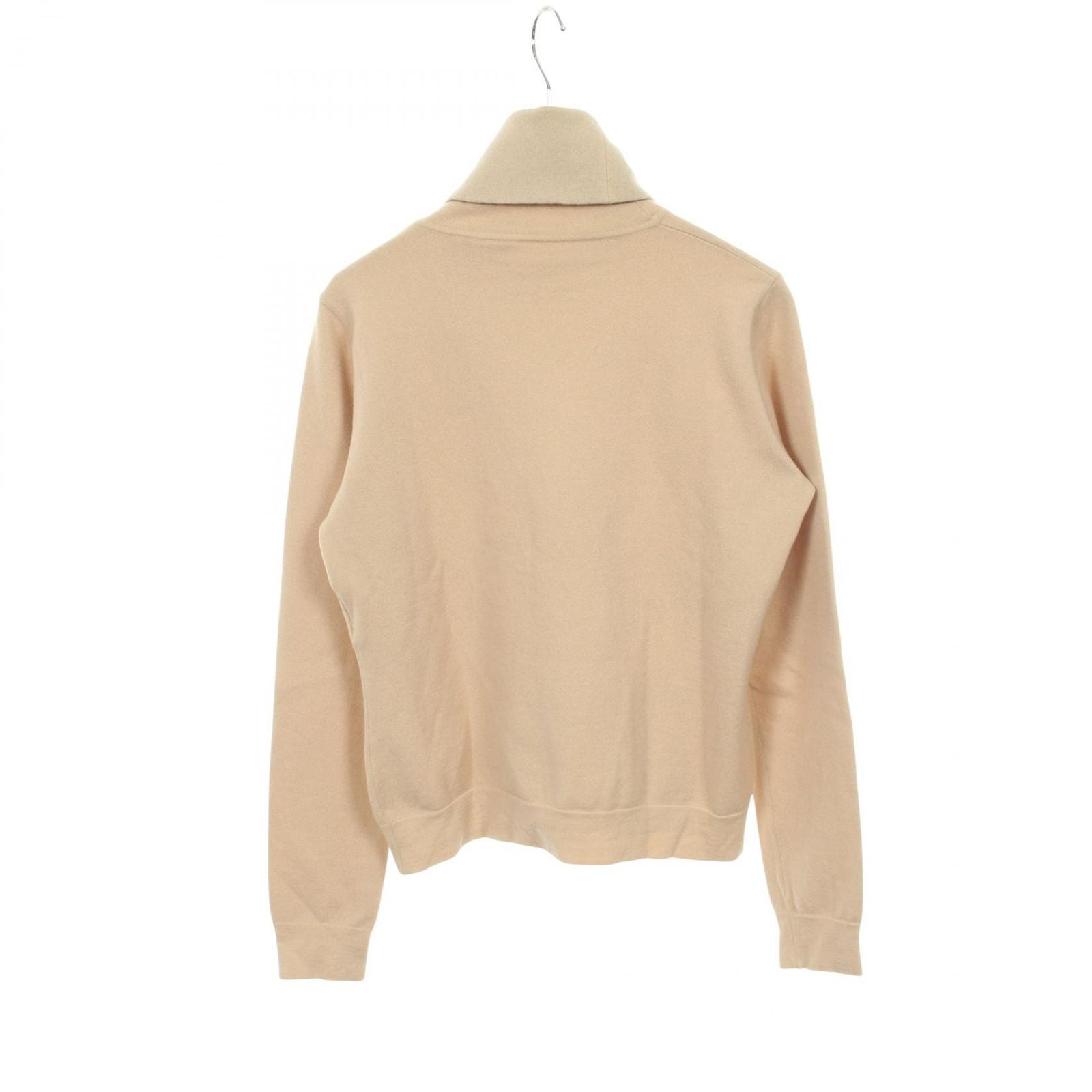 Chanel Knit le Make Up de Turtleneck Beige Cashmere Sweater — view 2