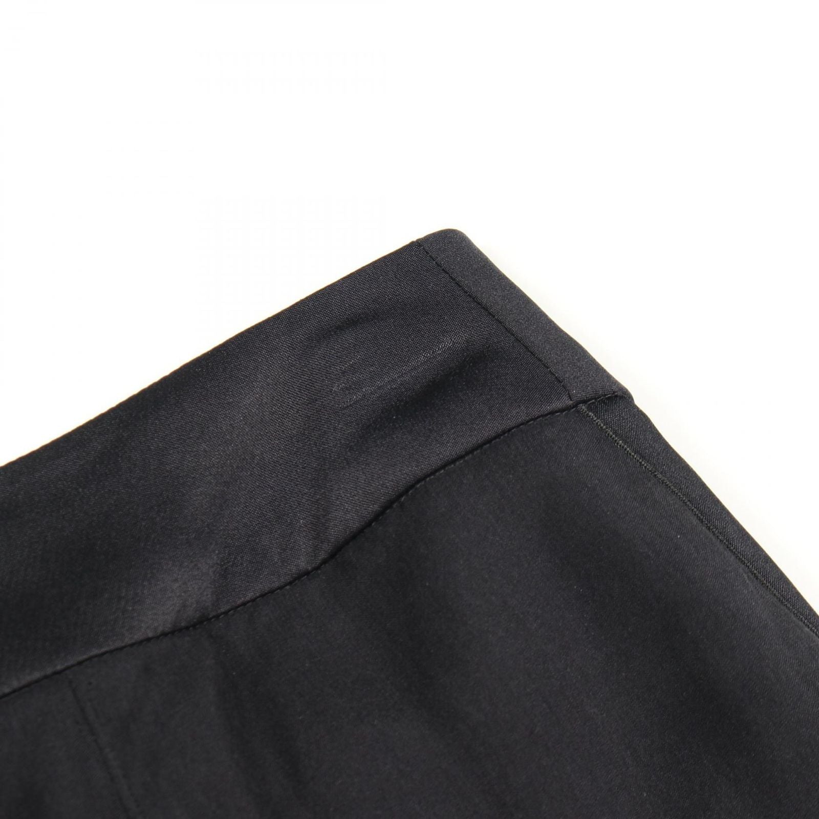 Chanel Skirt CC Logo Button Silk — view 6