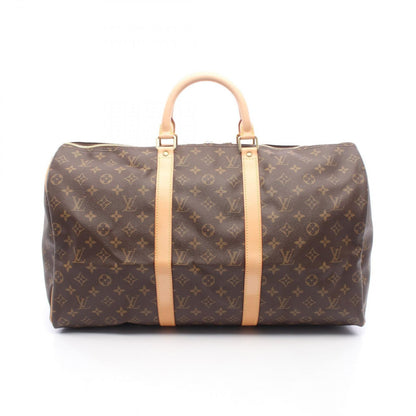 Louis Vuitton Boston Bag Keepall 50 Canvas Leather