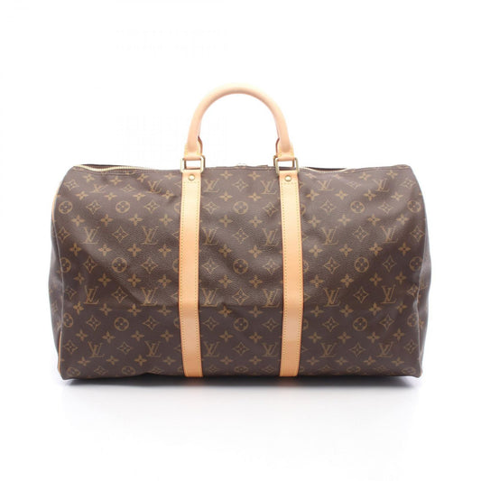 Louis Vuitton Boston Bag Keepall 50 Canvas Leather