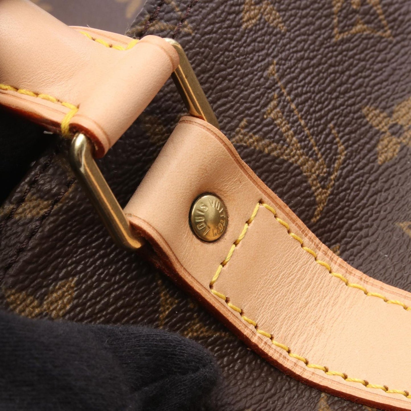 Louis Vuitton Boston Bag Keepall 50 Canvas Leather — view 7