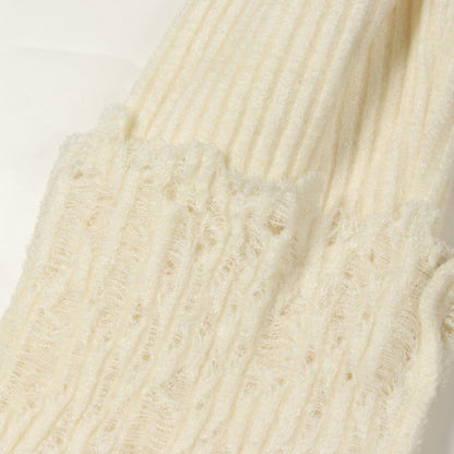 Chanel Dress CC Logo Button Switch Wool — view 6