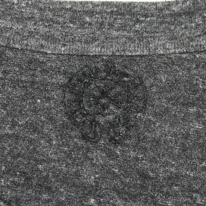 Chrome Hearts Short Sleeve T-Shirt Star Print Neck Black Cotton — view 3