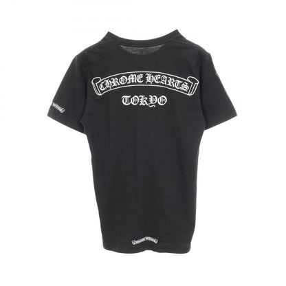 Chrome Hearts Short Sleeve T-Shirt Scroll Label Black Cotton — view 2