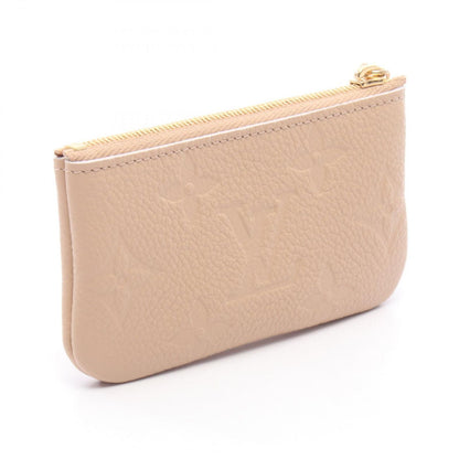 Louis Vuitton Coin Case Pochette Cles with Key Ring Hazelnut Brown Leather — view 2