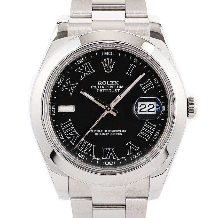 Rolex Watch Datejust Black