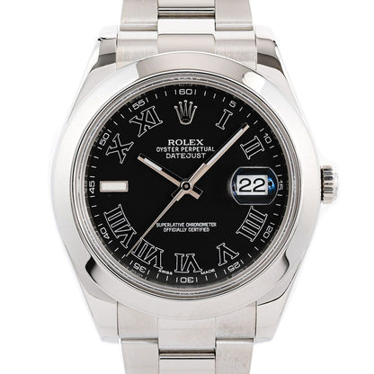 Rolex Watch Datejust Black