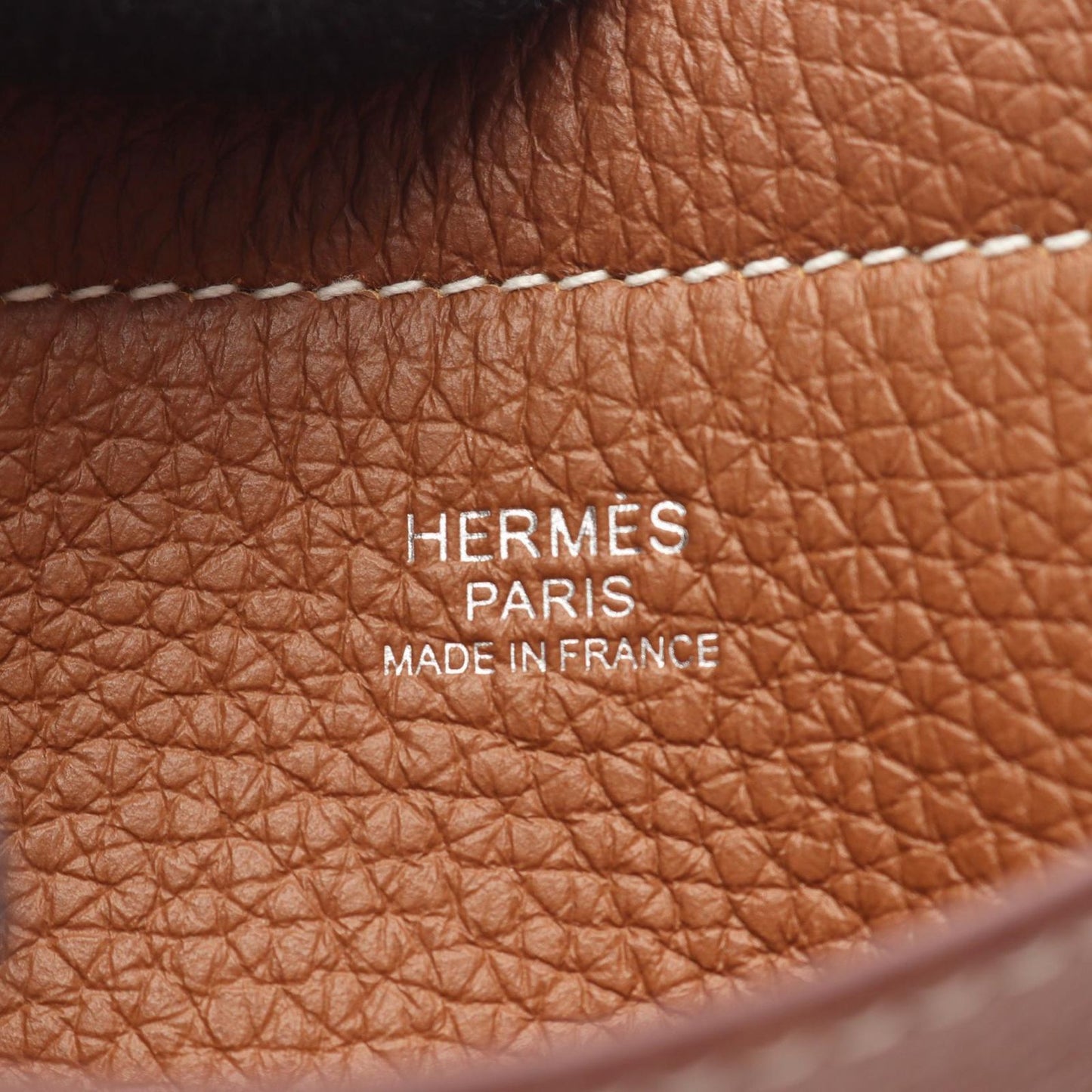 Hermes Tote Cover Series 31 Gold Leather — view 4