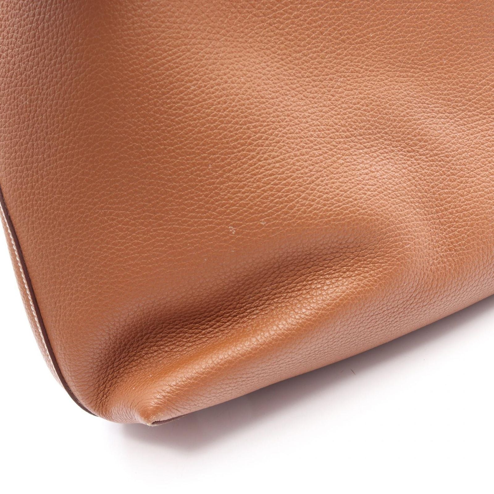 Hermes Tote Cover Series 31 Gold Leather — view 9