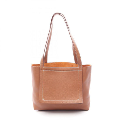 Hermes Tote Cover Series 31 Gold Leather