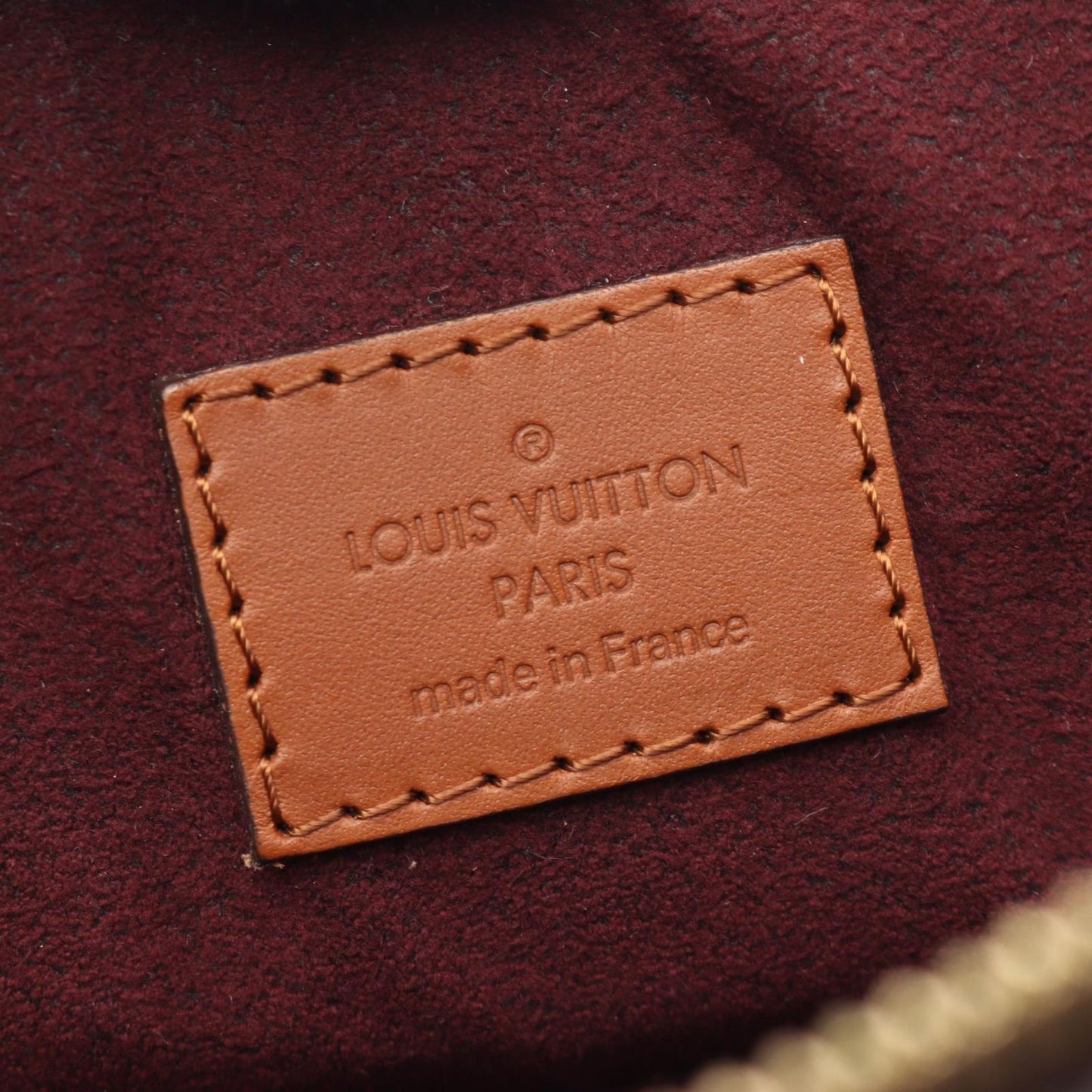 Louis Vuitton Tote Belmont 2-Way Canvas Leather — view 3