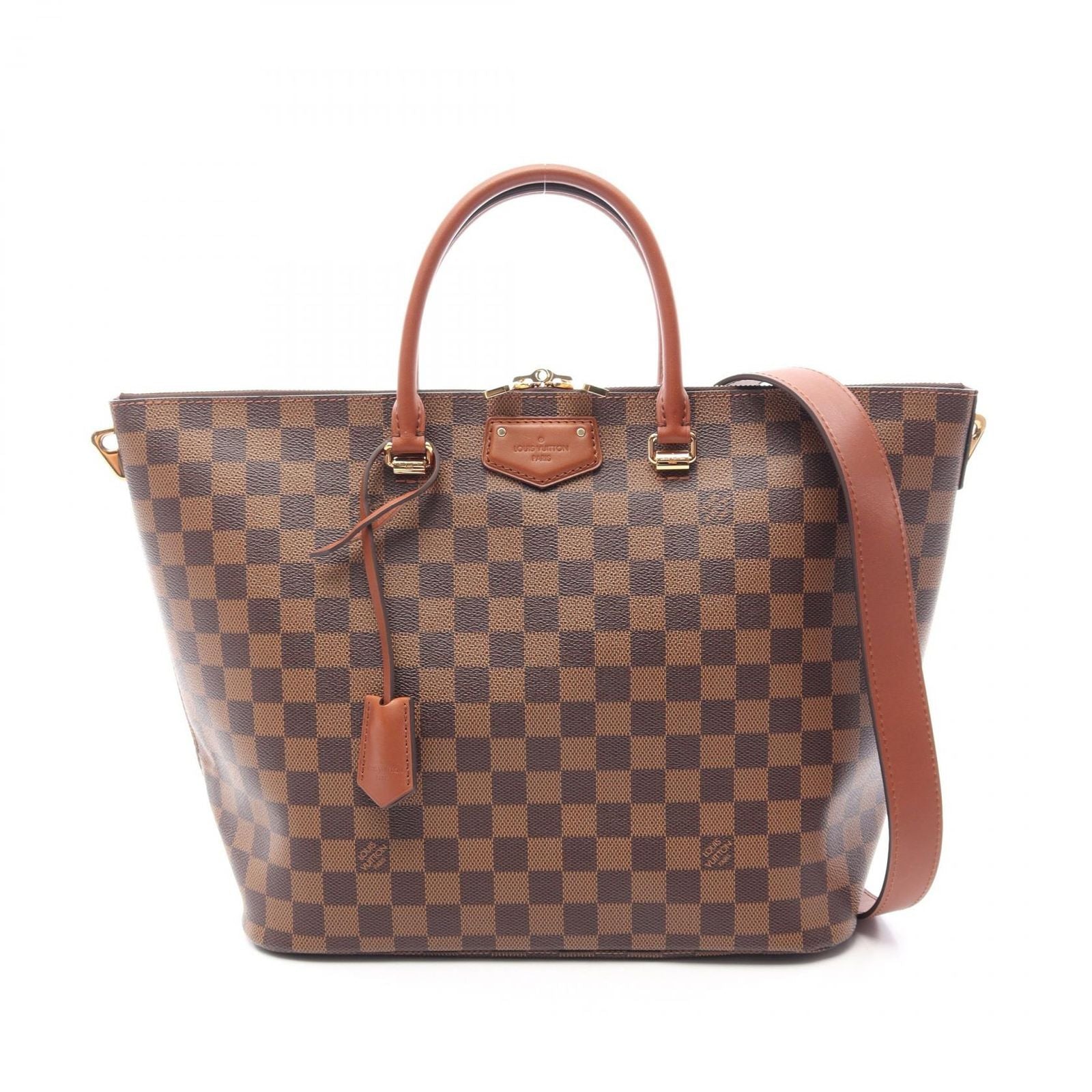 Louis Vuitton Tote Belmont 2-Way Canvas Leather