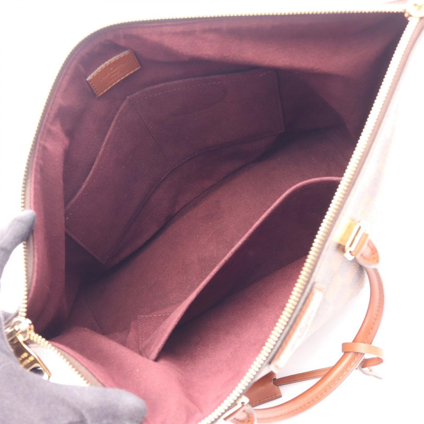 Louis Vuitton Tote Belmont 2-Way Canvas Leather — view 4