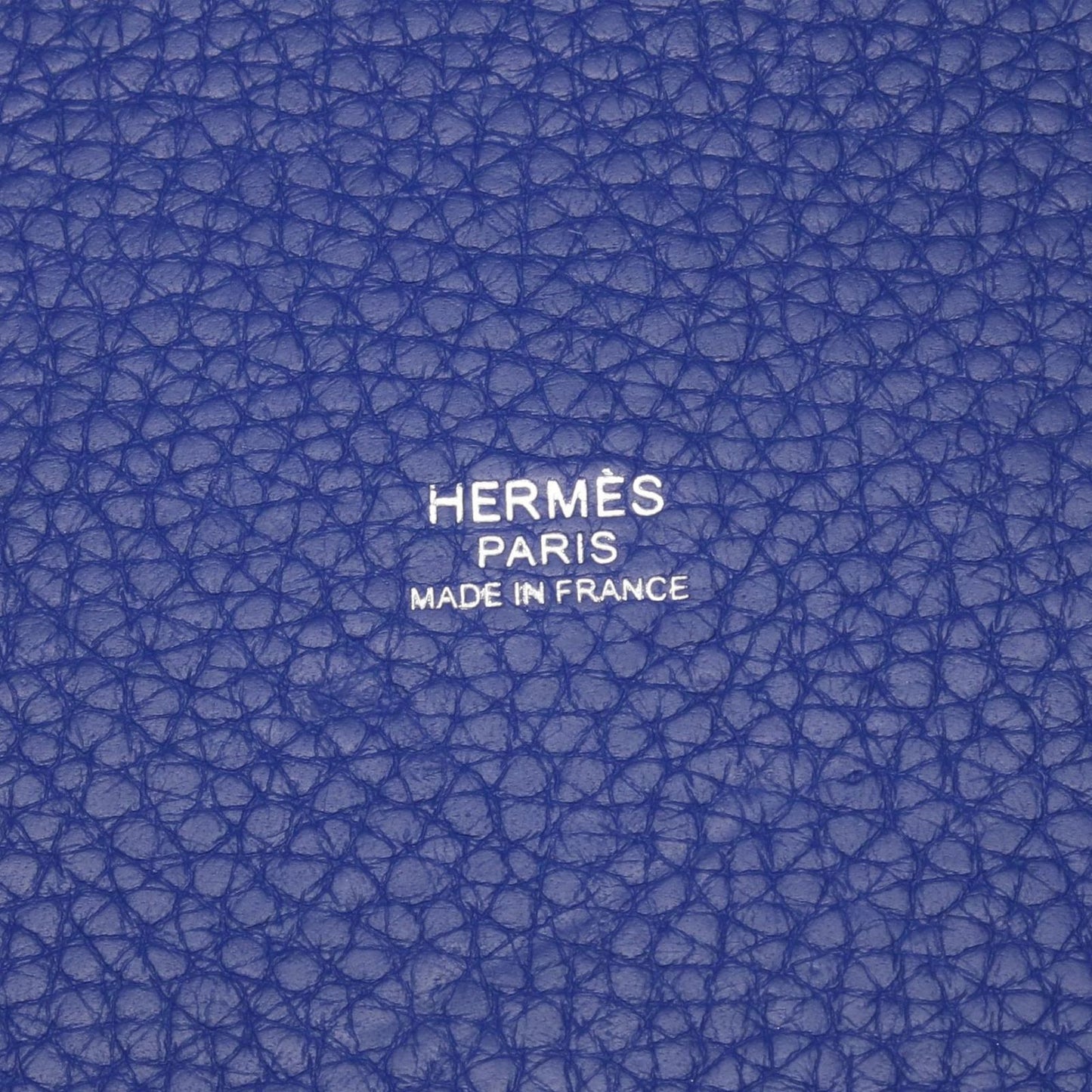 Hermes Handbag Picotin Lock Blue Royale Leather — view 4