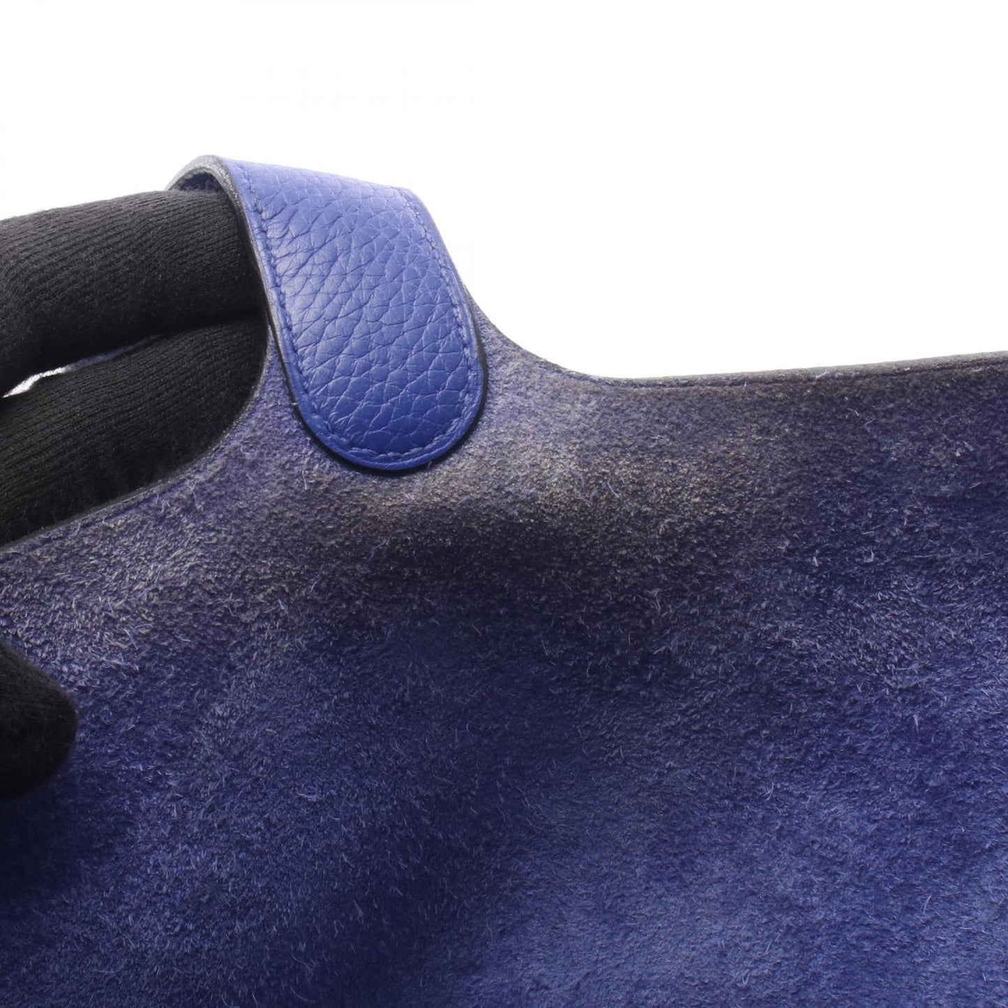 Hermes Handbag Picotin Lock Blue Royale Leather — view 6
