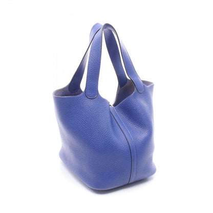 Hermes Handbag Picotin Lock Blue Royale Leather — view 2