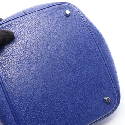 Hermes Handbag Picotin Lock Blue Royale Leather — view 8