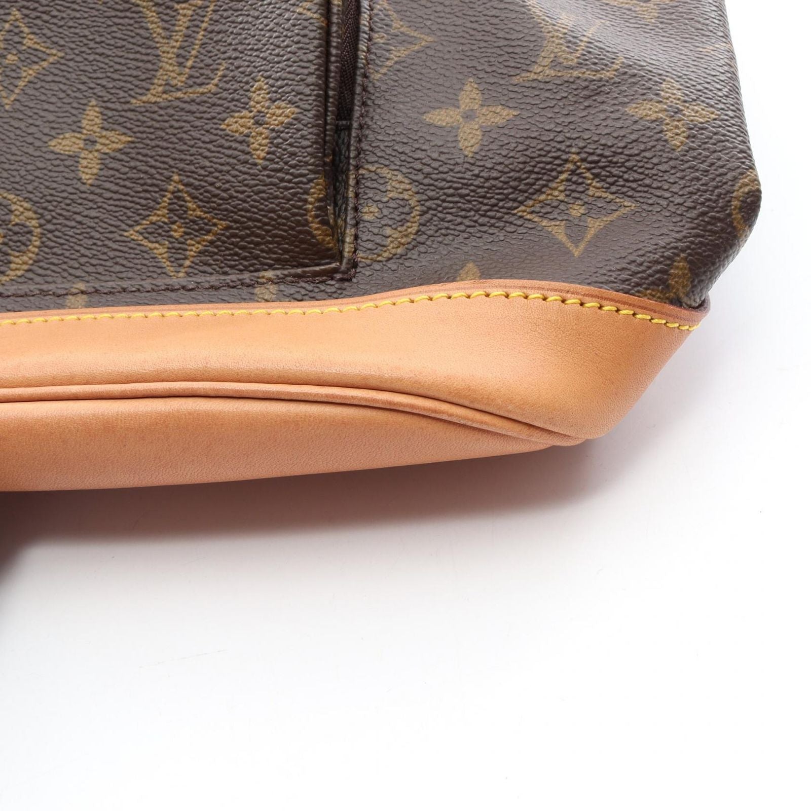 Louis Vuitton Backpack Montsouris Canvas Leather — view 9