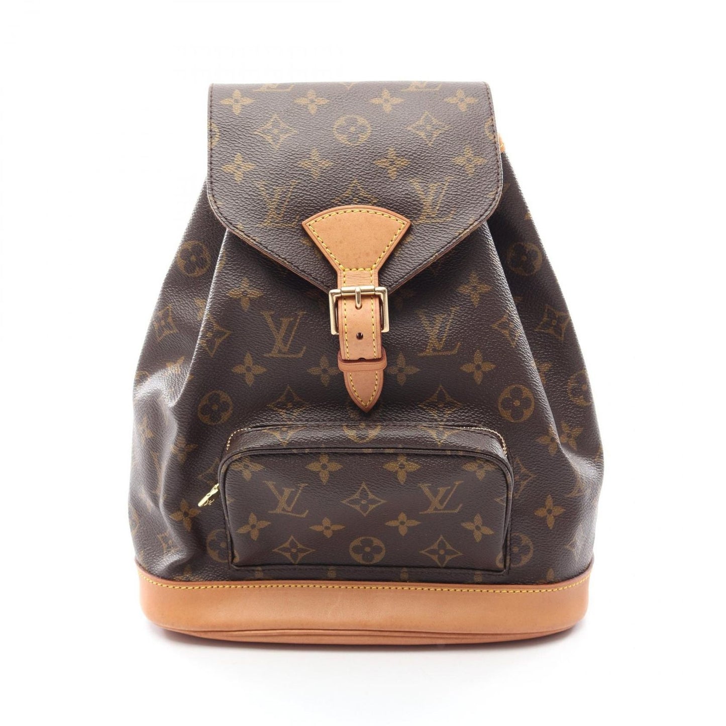 Louis Vuitton Backpack Montsouris Canvas Leather
