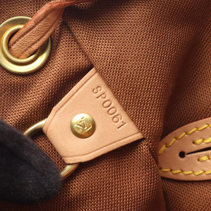 Louis Vuitton Backpack Montsouris Canvas Leather — view 5