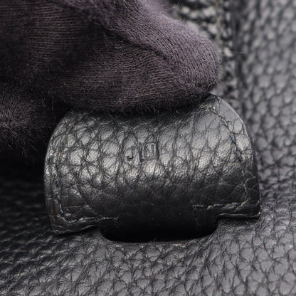 Hermes Shoulder Bag Evelyne 3 Trois GM Black Leather — view 5