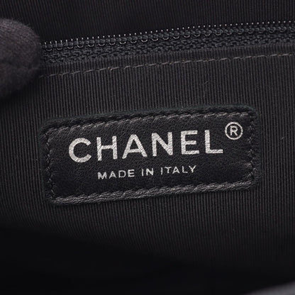 Chanel Shoulder Bag Girl Navy Black Lambskin Chain — view 4