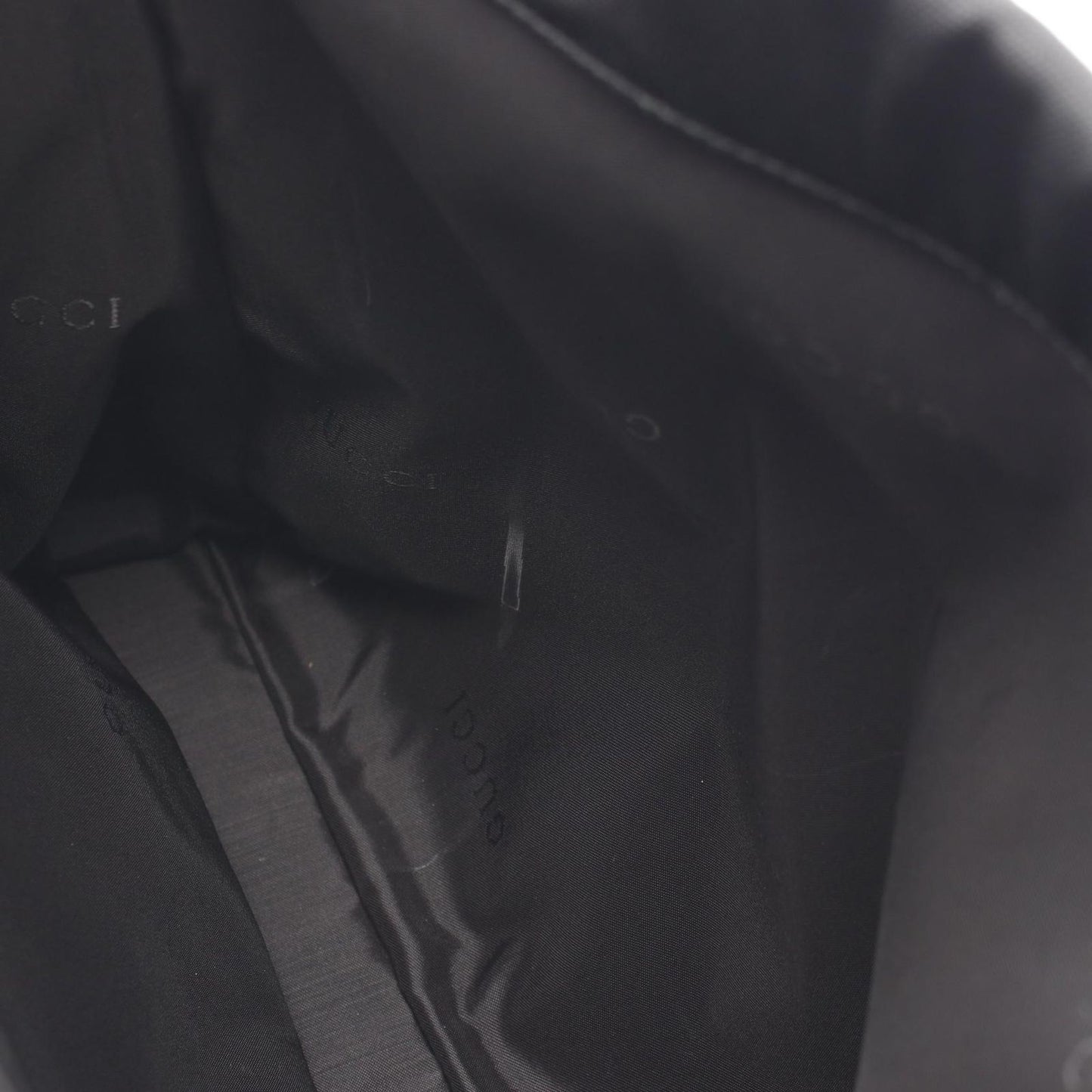 Gucci Tote Bamboo 002 Black Nylon — view 8