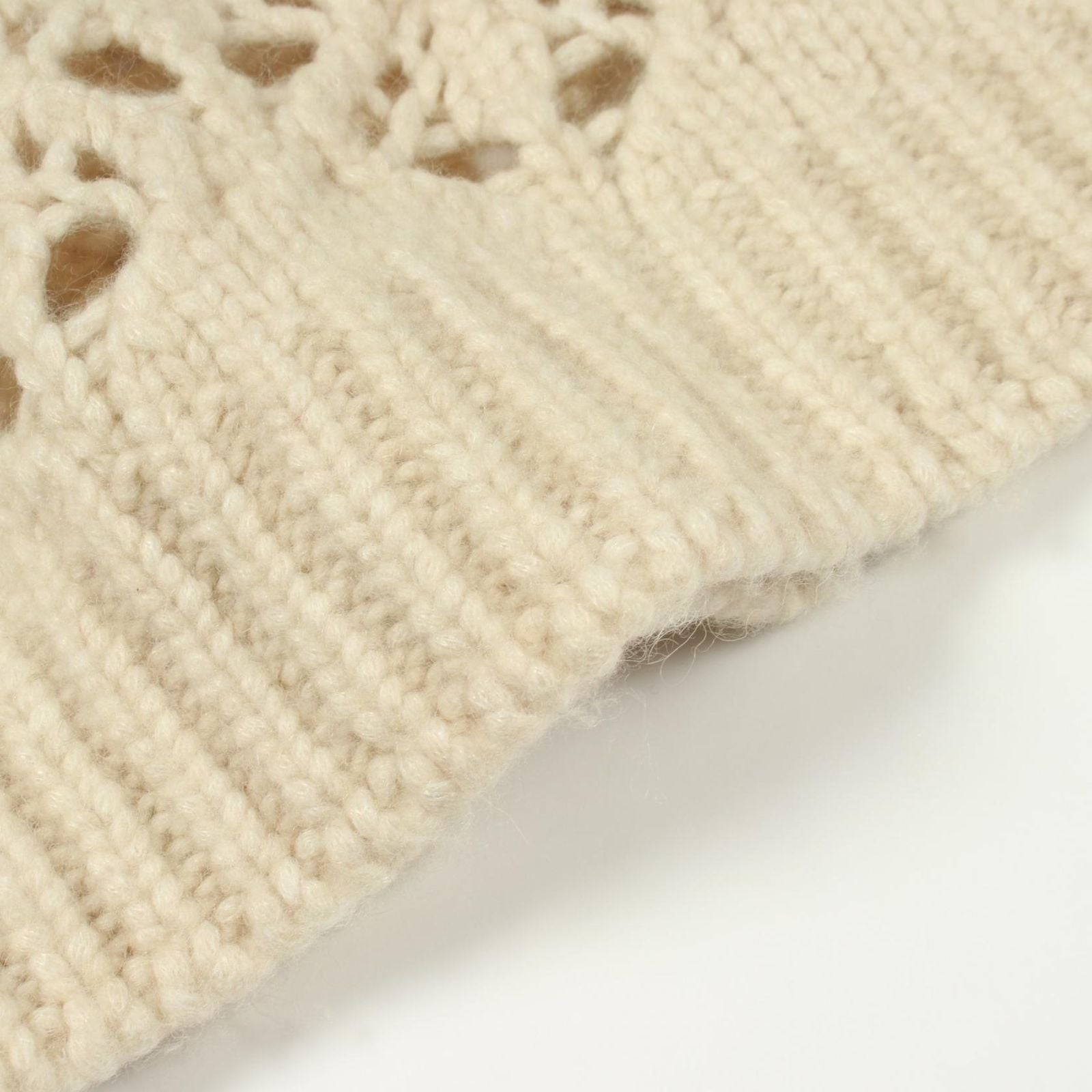 Dior Knit Crochet Short Sleeve Wool Cashmere Sweater — view 5