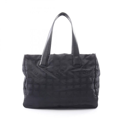 Chanel Tote New Travel Line Black Leather