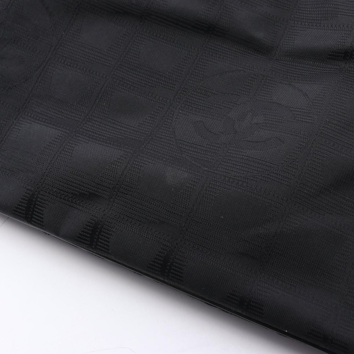 Chanel Tote New Travel Line Black Leather — view 8