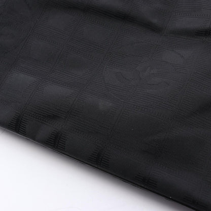 Chanel Tote New Travel Line Black Leather — view 8