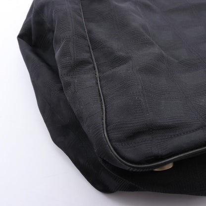 Chanel Tote New Travel Line Black Leather — view 9