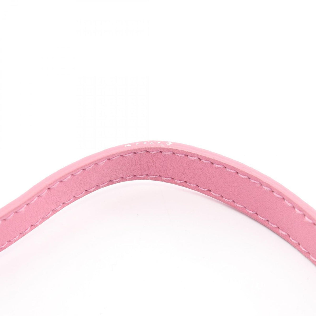 Bvlgari Shoulder Bag Logo Mania Pink Canvas Leather — view 6