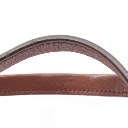 Loewe Tote Heritage Brown Leather Mini Boston — view 6