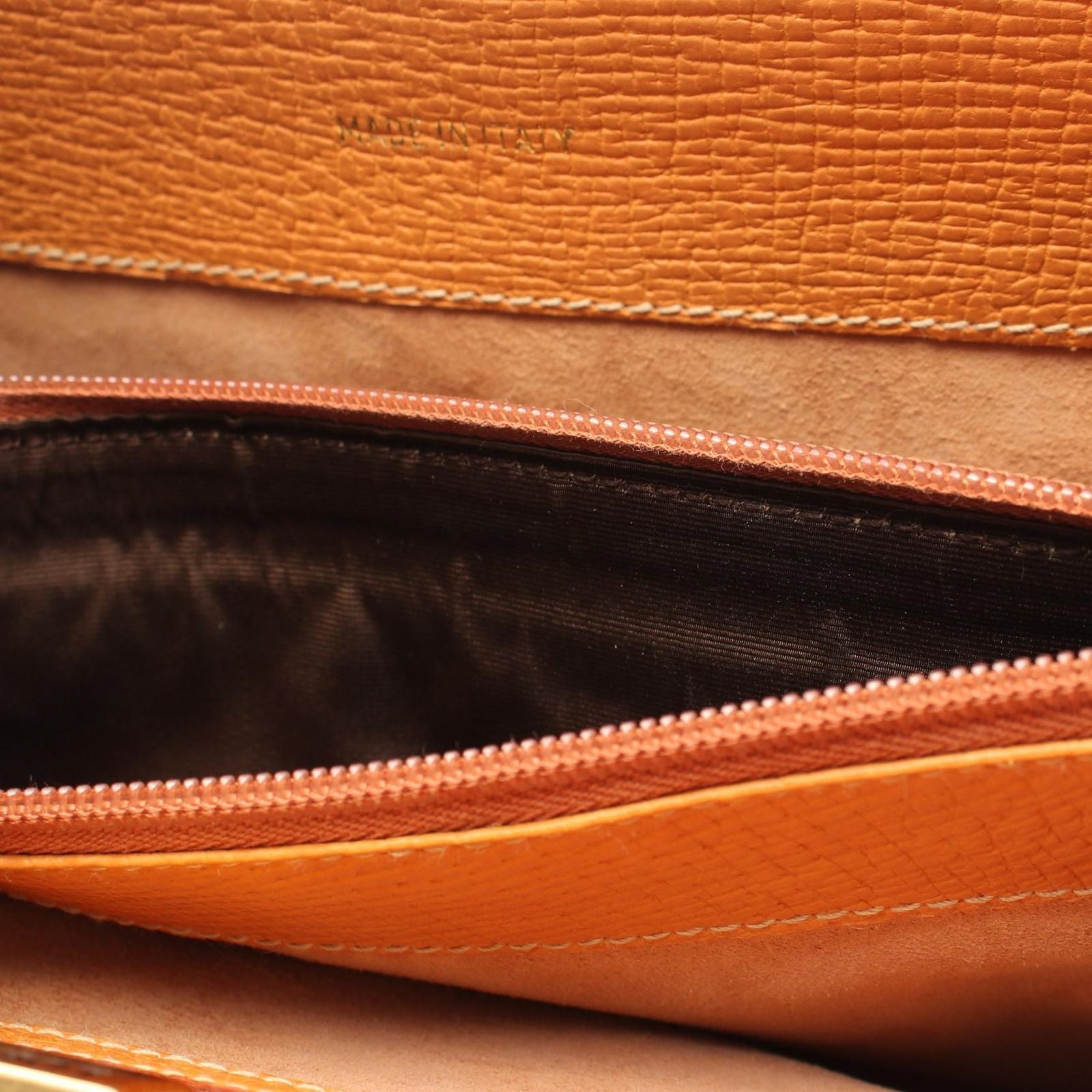 Loewe Handbag Barcelona Brown Leather — view 8