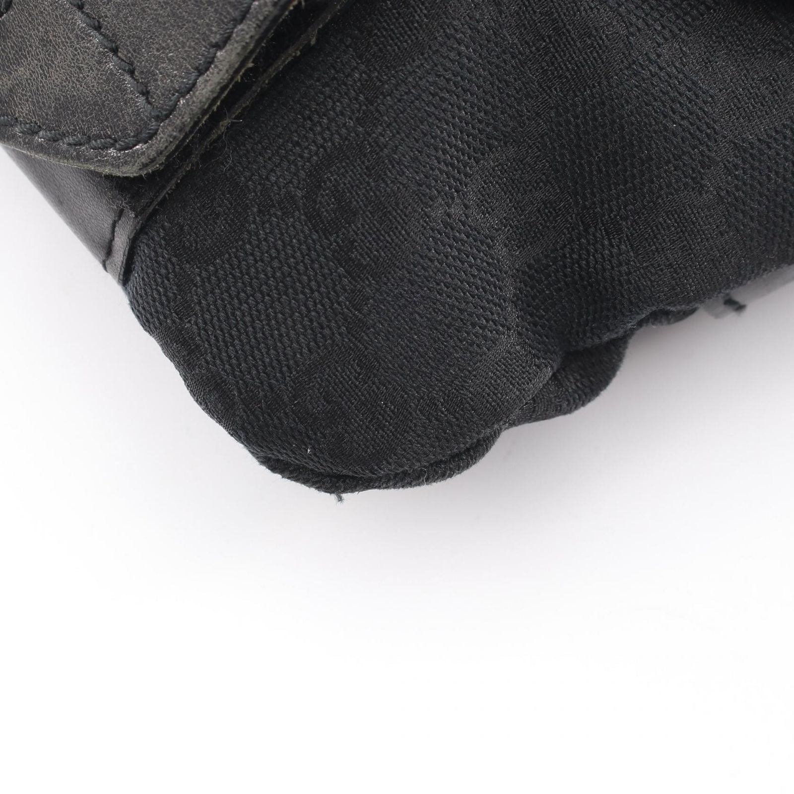 Gucci Waist Bag GG Canvas Black — view 5