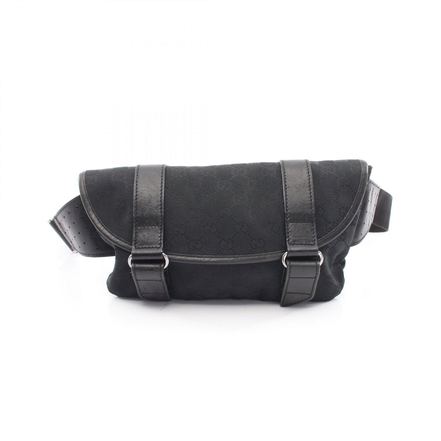 Gucci Waist Bag GG Canvas Black