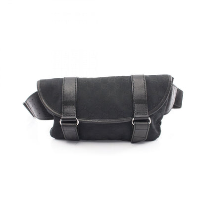 Gucci Waist Bag GG Canvas Black