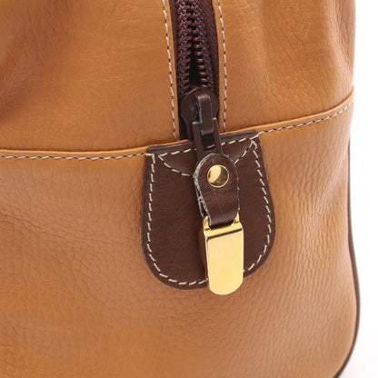 Loewe Tote Anagram Brown Dark Leather Boston — view 9