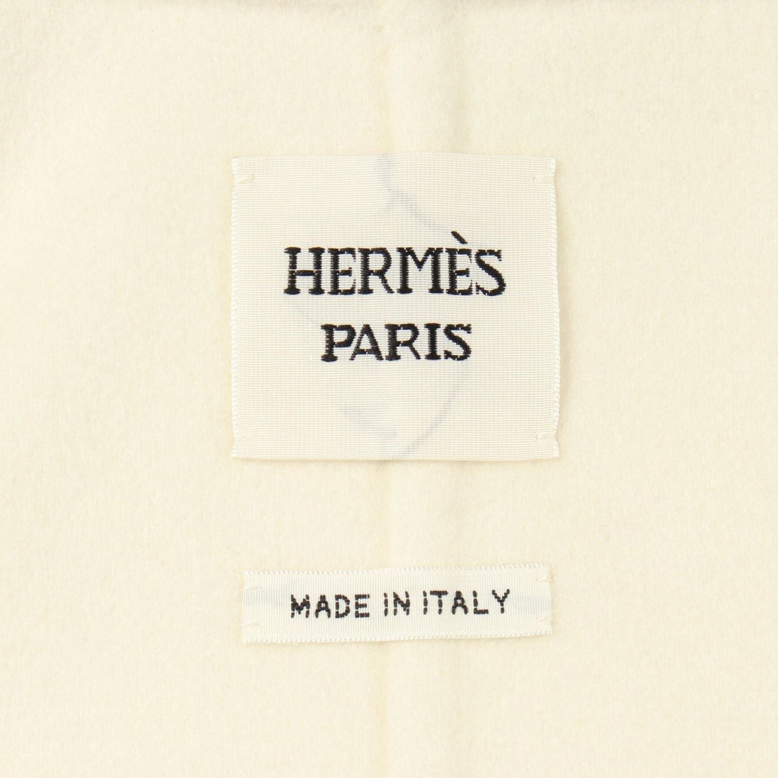 Hermes Soutien Collar Coat Series Button Cashmere — view 3