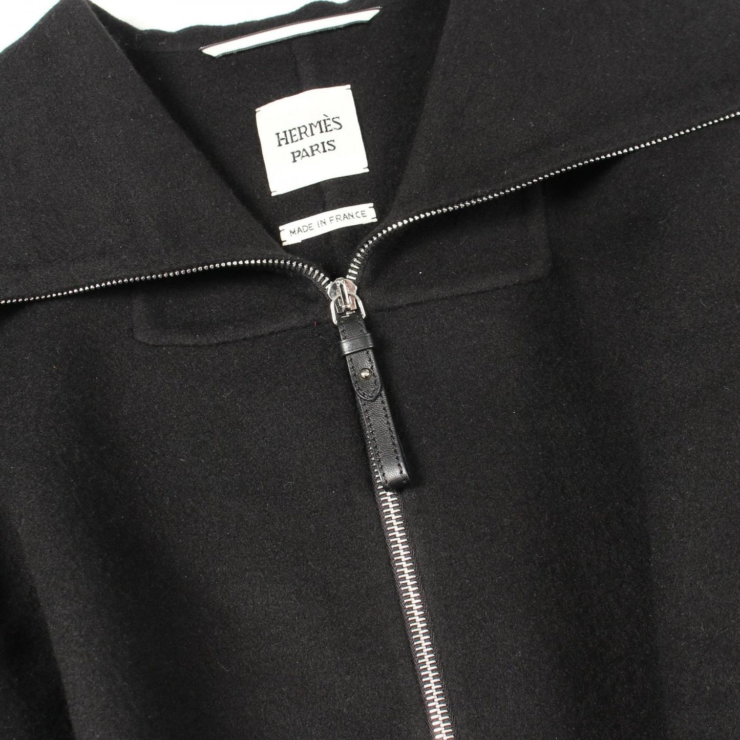 Hermes Vest Zip Up Long Cashmere Gilet — view 8